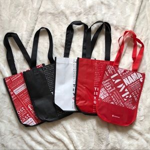 Mix and Match Lululemon Reusable Bags SET OF 3